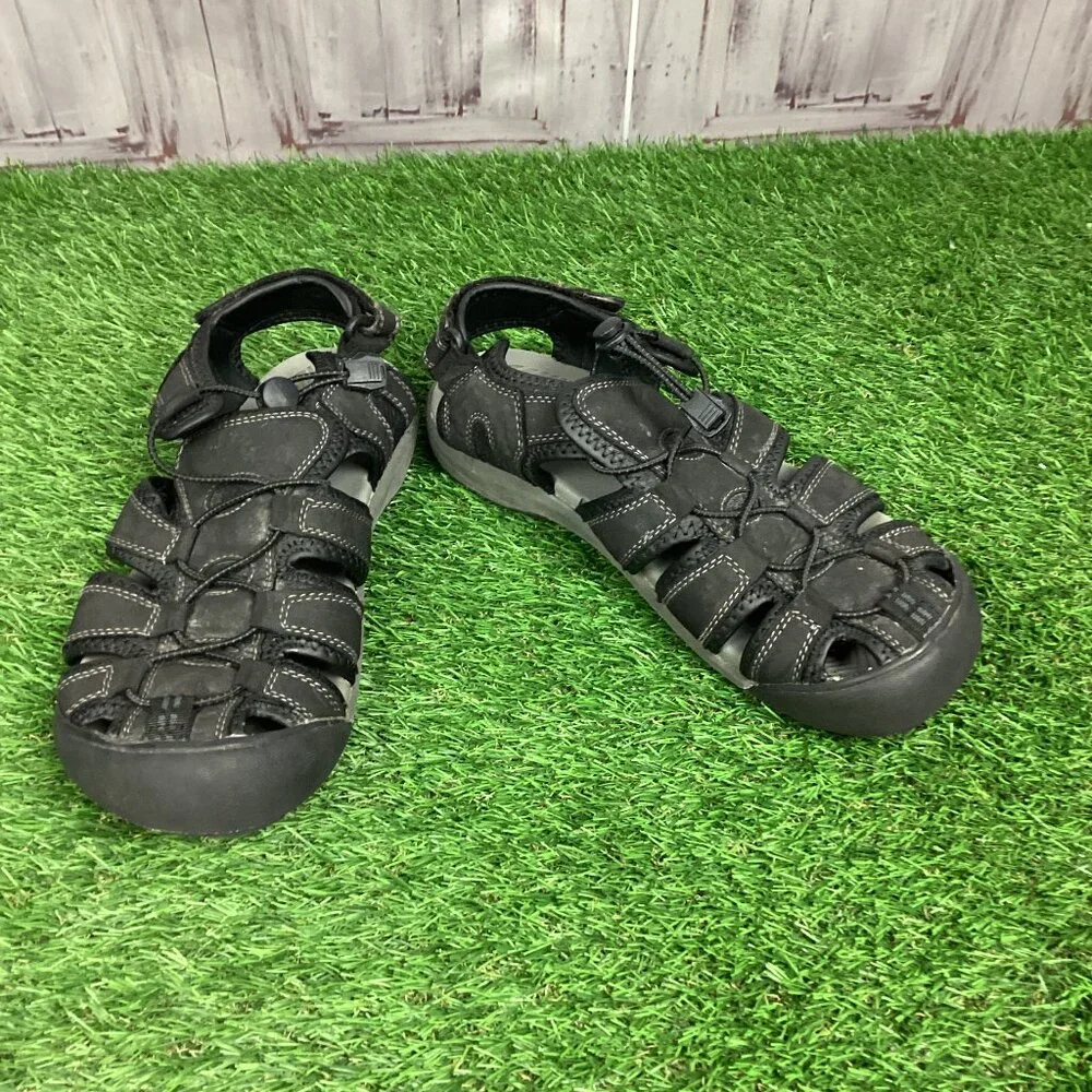 Khombu Black Travis Active Sandals 8M